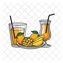 Jugo De Mango Mango Jugo Icono