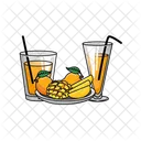 Jugo De Mango Mango Jugo Icono