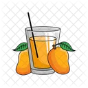 Jugo De Mango Mango Jugo Icono