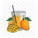 Jugo De Mango Mango Jugo Icono