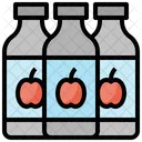 Jugo de manzana  Icono