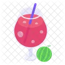 Jugo De Melon Bebida De Melon Jugo Saludable Icon