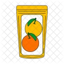 Zumo de naranja  Icono