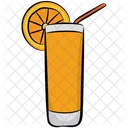 Jugo De Naranja Jugo Nectar De Naranja Icono