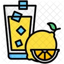 Jugo De Naranja Bebida Jugo Icono