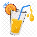 Beber Jugo Verano Icon