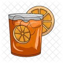 Zumo de naranja  Icono