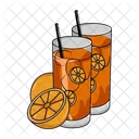 Jugo De Naranja Bebida Jugo Icon