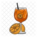 Bebida Jugo De Naranja Vino Icon