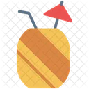 Pina Jugo Bebida Icono