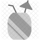 Pina Jugo Bebida Icono