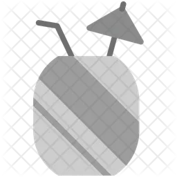 Jugo de piña  Icono