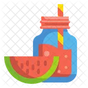 Sandia Jugo Bebida Icon