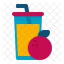 Zumos Frescos Vaso De Zumo Zumo De Frutas Icono
