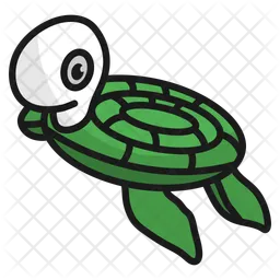 Juguete para montar en tortuga  Icono