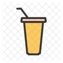 Juice Cup Cocktail Icon
