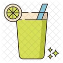 Juice Cocktail Juice Glass Icon