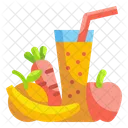 Juice Fruit Organic Icon