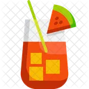 Juice Watermelon Drink Icon