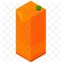 Juice Carton Pack Icon