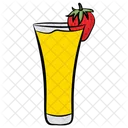 Strawberry Juice Juice Nectar Icon