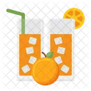 Juice Beverage Glass Icon