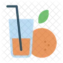 Juice Glass Beverage Icon