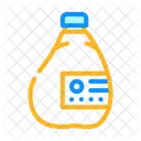 Juice Plastic Bottle Icon