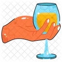 Orange Food Drink Icon