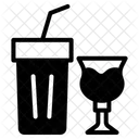 カクテル、ドリンク、グラス アイコン