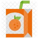 Juice Box Fruit Icon