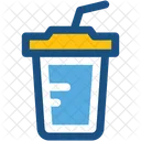 Juice Cup Paper Icon
