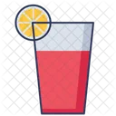 Glass Drink Lemon Icon