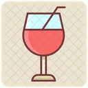 Juice Glass Drink Glass Juice Icon