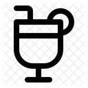 Juice Drink Glass Icon