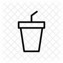 Juice Drink Straw Icon