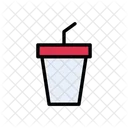 Juice Drink Straw Icon