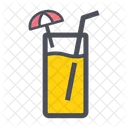 Juice Glass Cocktail Party Glass Icon