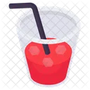 Beverage Refreshment Drink Glass Icon