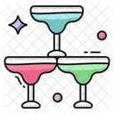 Juice Glasses Drinks Beverages Symbol