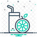 Juice Cordial Lemon Icon