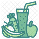 Juice Fruit Organic Icon