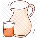 Juice Jug Juice Glass Beverage Icon