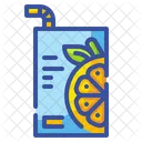 Juice Package Juice Box Icon