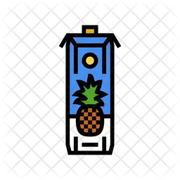 Juice Pineapple  Icon