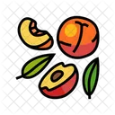 Juicy Peach Cut Juicy Peach Icon