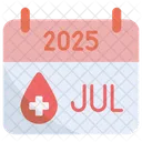 Juli 2025 Symbol