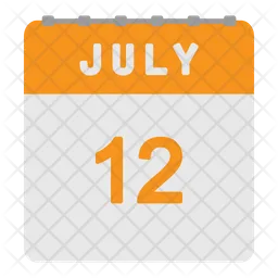 July calendar  Icon