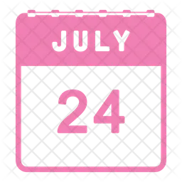 July Calendar  Icon