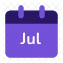 July Day Independence Icon